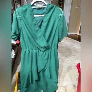 Green dress